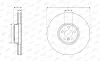 Bremsscheibe JURID 563874JC-1 Bild Bremsscheibe JURID 563874JC-1