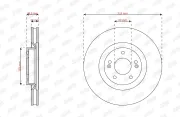 Bremsscheibe JURID 563894JC