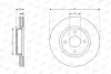 Bremsscheibe Vorderachse JURID 563911JC Bild Bremsscheibe Vorderachse JURID 563911JC