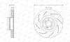Bremsscheibe JURID 563913JC-1 Bild Bremsscheibe JURID 563913JC-1