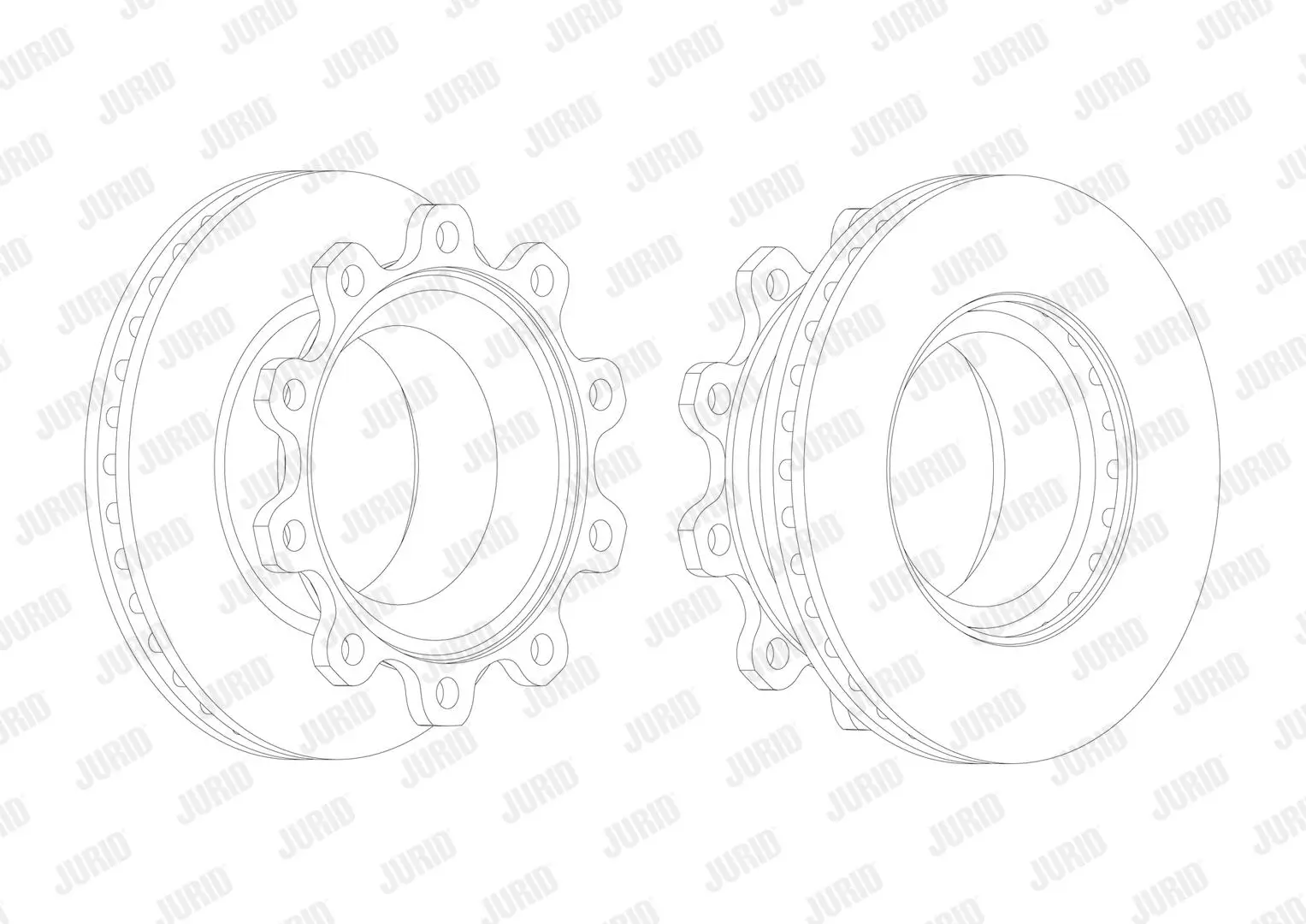 Bremsscheibe JURID 569020J