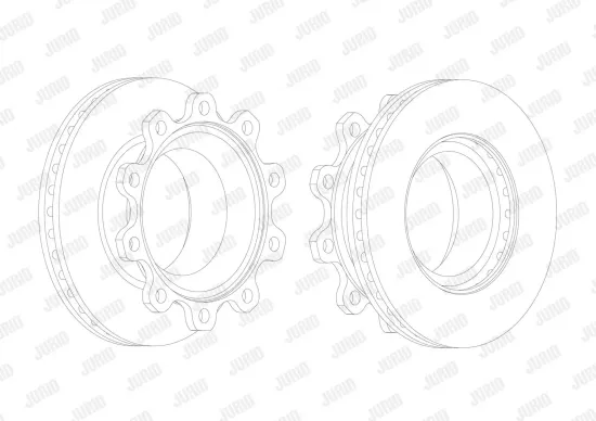 Bremsscheibe JURID 569020J Bild Bremsscheibe JURID 569020J