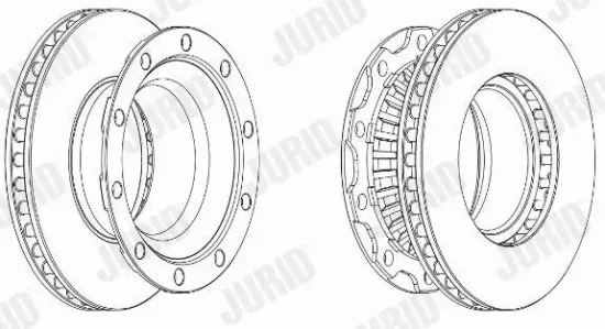 Bremsscheibe JURID 569141J Bild Bremsscheibe JURID 569141J
