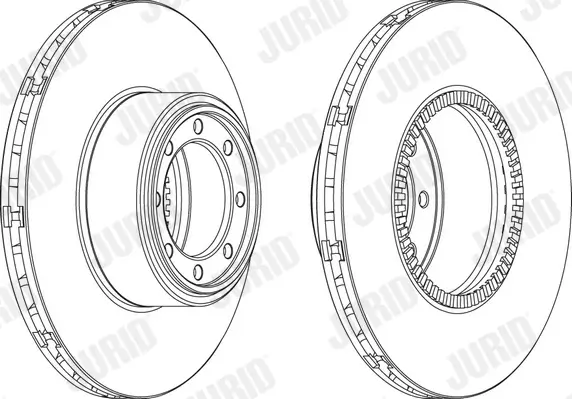 Bremsscheibe JURID 569192J