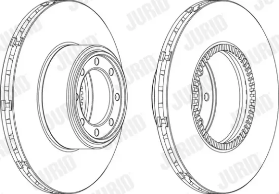 Bremsscheibe JURID 569192J Bild Bremsscheibe JURID 569192J