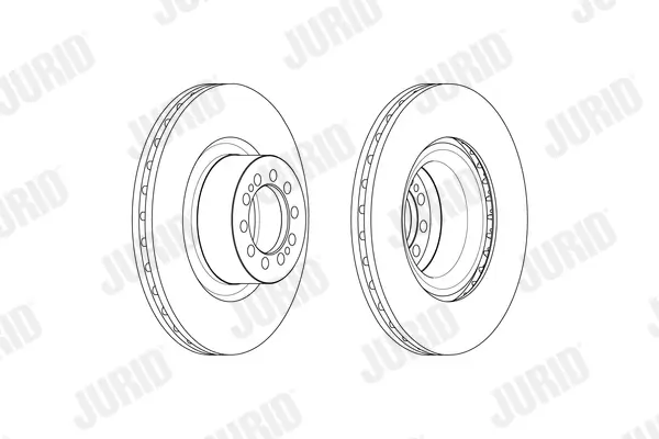 Bremsscheibe JURID 569252J