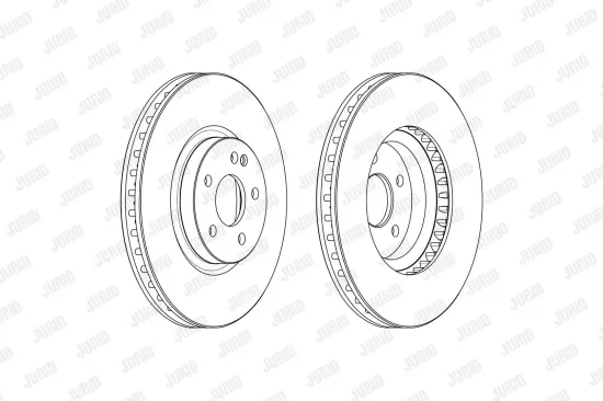 Bremsscheibe JURID 562213JC Bild Bremsscheibe JURID 562213JC