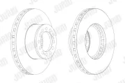 Bremsscheibe JURID 569263J
