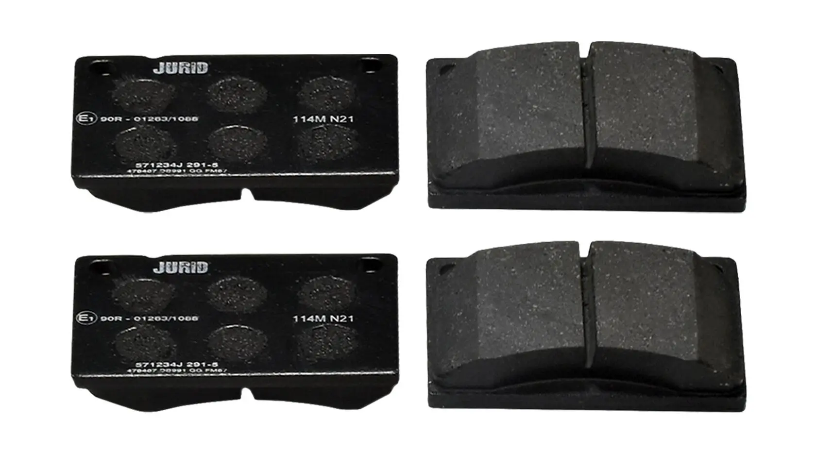 Bremsbelagsatz, Scheibenbremse Vorderachse JURID 571234J