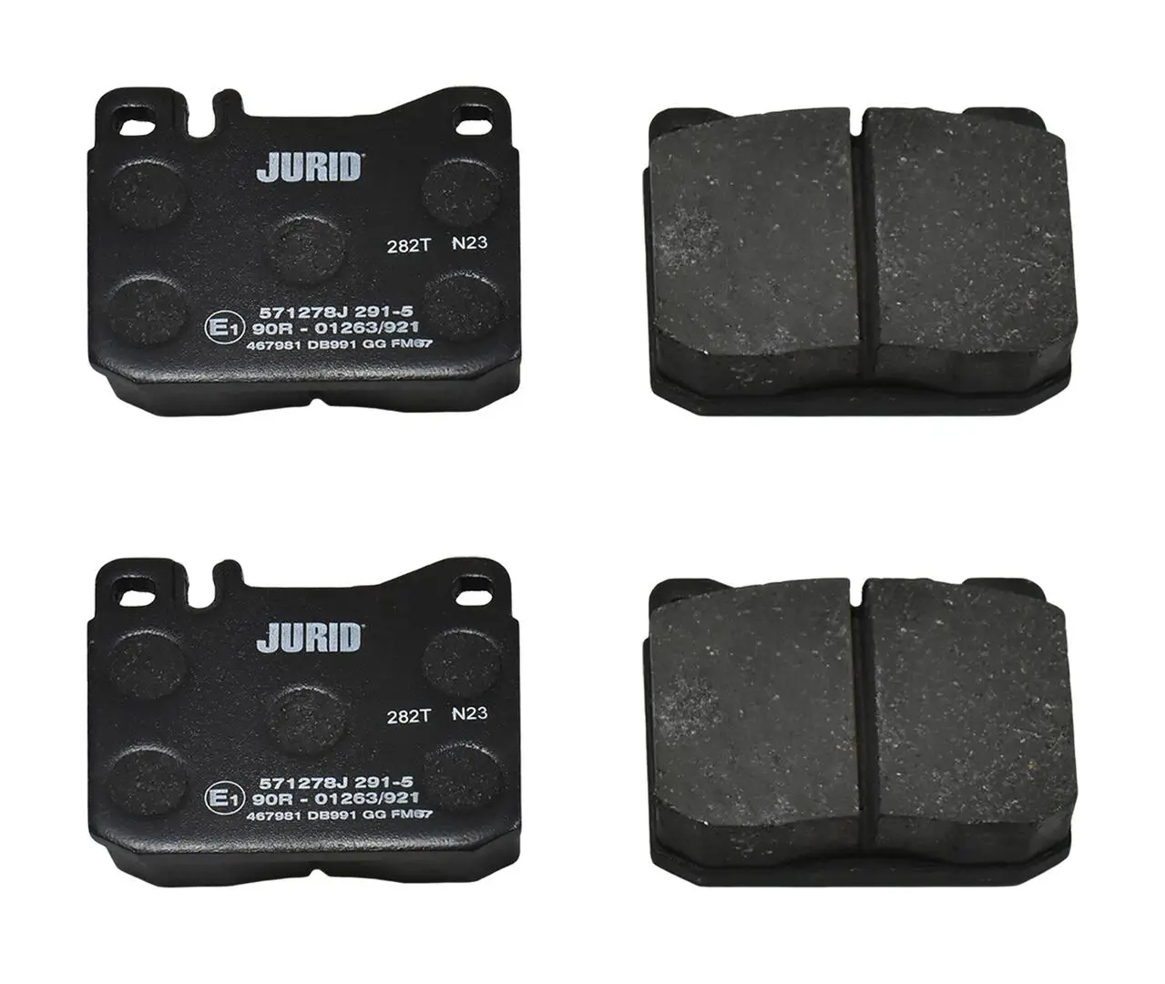 Bremsbelagsatz, Scheibenbremse Vorderachse JURID 571278J