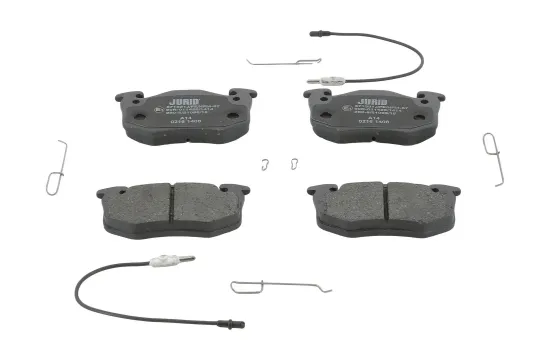 Bremsbelagsatz, Scheibenbremse JURID 571331J Bild Bremsbelagsatz, Scheibenbremse JURID 571331J