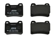 Bremsbelagsatz, Scheibenbremse Hinterachse JURID 571344J