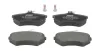 Bremsbelagsatz, Scheibenbremse Vorderachse JURID 571357J