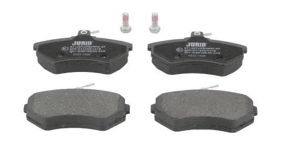 Bremsbelagsatz, Scheibenbremse Vorderachse JURID 571357J Bild Bremsbelagsatz, Scheibenbremse Vorderachse JURID 571357J