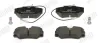 Bremsbelagsatz, Scheibenbremse Vorderachse JURID 571359J Bild Bremsbelagsatz, Scheibenbremse Vorderachse JURID 571359J