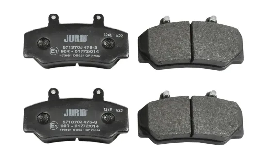 Bremsbelagsatz, Scheibenbremse Vorderachse JURID 571370J Bild Bremsbelagsatz, Scheibenbremse Vorderachse JURID 571370J