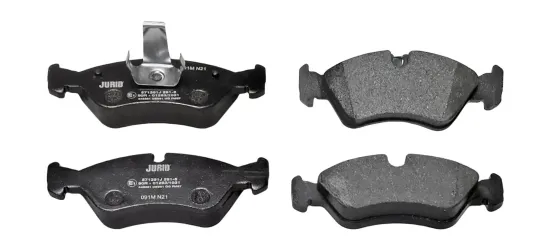 Bremsbelagsatz, Scheibenbremse Vorderachse JURID 571391J Bild Bremsbelagsatz, Scheibenbremse Vorderachse JURID 571391J
