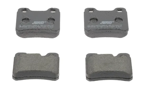 Bremsbelagsatz, Scheibenbremse Hinterachse JURID 571407J Bild Bremsbelagsatz, Scheibenbremse Hinterachse JURID 571407J