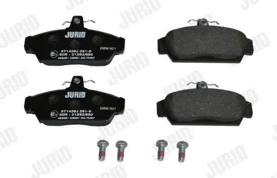 Bremsbelagsatz, Scheibenbremse Vorderachse JURID 571436J Bild Bremsbelagsatz, Scheibenbremse Vorderachse JURID 571436J