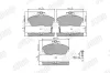 Bremsbelagsatz, Scheibenbremse Vorderachse JURID 571438J Bild Bremsbelagsatz, Scheibenbremse Vorderachse JURID 571438J