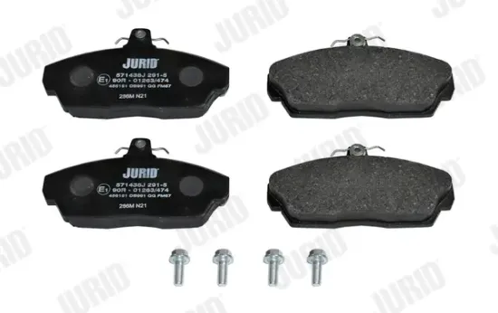 Bremsbelagsatz, Scheibenbremse Vorderachse JURID 571438J Bild Bremsbelagsatz, Scheibenbremse Vorderachse JURID 571438J