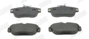 Bremsbelagsatz, Scheibenbremse Vorderachse JURID 571456J