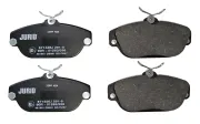 Bremsbelagsatz, Scheibenbremse Vorderachse JURID 571456J
