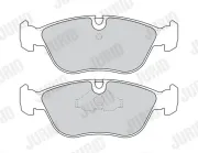 Bremsbelagsatz, Scheibenbremse JURID 571457J