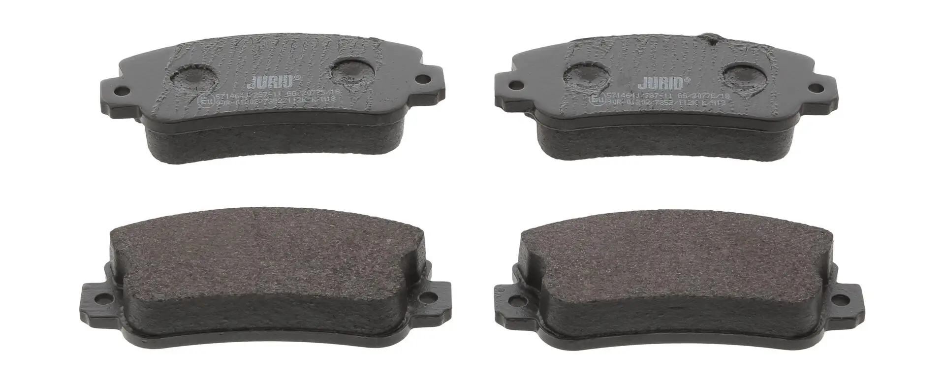 Bremsbelagsatz, Scheibenbremse Vorderachse JURID 571464J