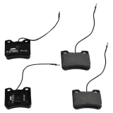 Bremsbelagsatz, Scheibenbremse Vorderachse JURID 571473J