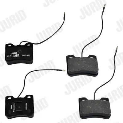 Bremsbelagsatz, Scheibenbremse Vorderachse JURID 571473J Bild Bremsbelagsatz, Scheibenbremse Vorderachse JURID 571473J