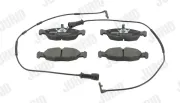 Bremsbelagsatz, Scheibenbremse Vorderachse JURID 571492J