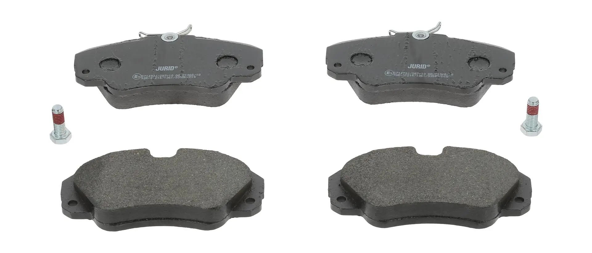 Bremsbelagsatz, Scheibenbremse Vorderachse JURID 571493J