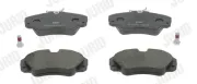 Bremsbelagsatz, Scheibenbremse Vorderachse JURID 571493J