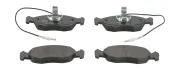 Bremsbelagsatz, Scheibenbremse Vorderachse JURID 571509J