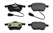 Bremsbelagsatz, Scheibenbremse Vorderachse JURID 571512J
