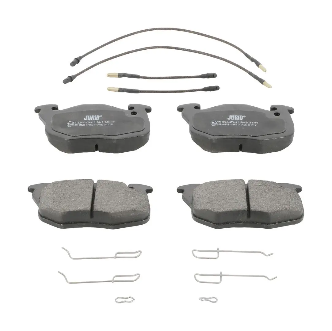 Bremsbelagsatz, Scheibenbremse Vorderachse JURID 571524J