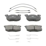 Bremsbelagsatz, Scheibenbremse Vorderachse JURID 571524J