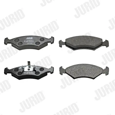 Bremsbelagsatz, Scheibenbremse JURID 571536J Bild Bremsbelagsatz, Scheibenbremse JURID 571536J