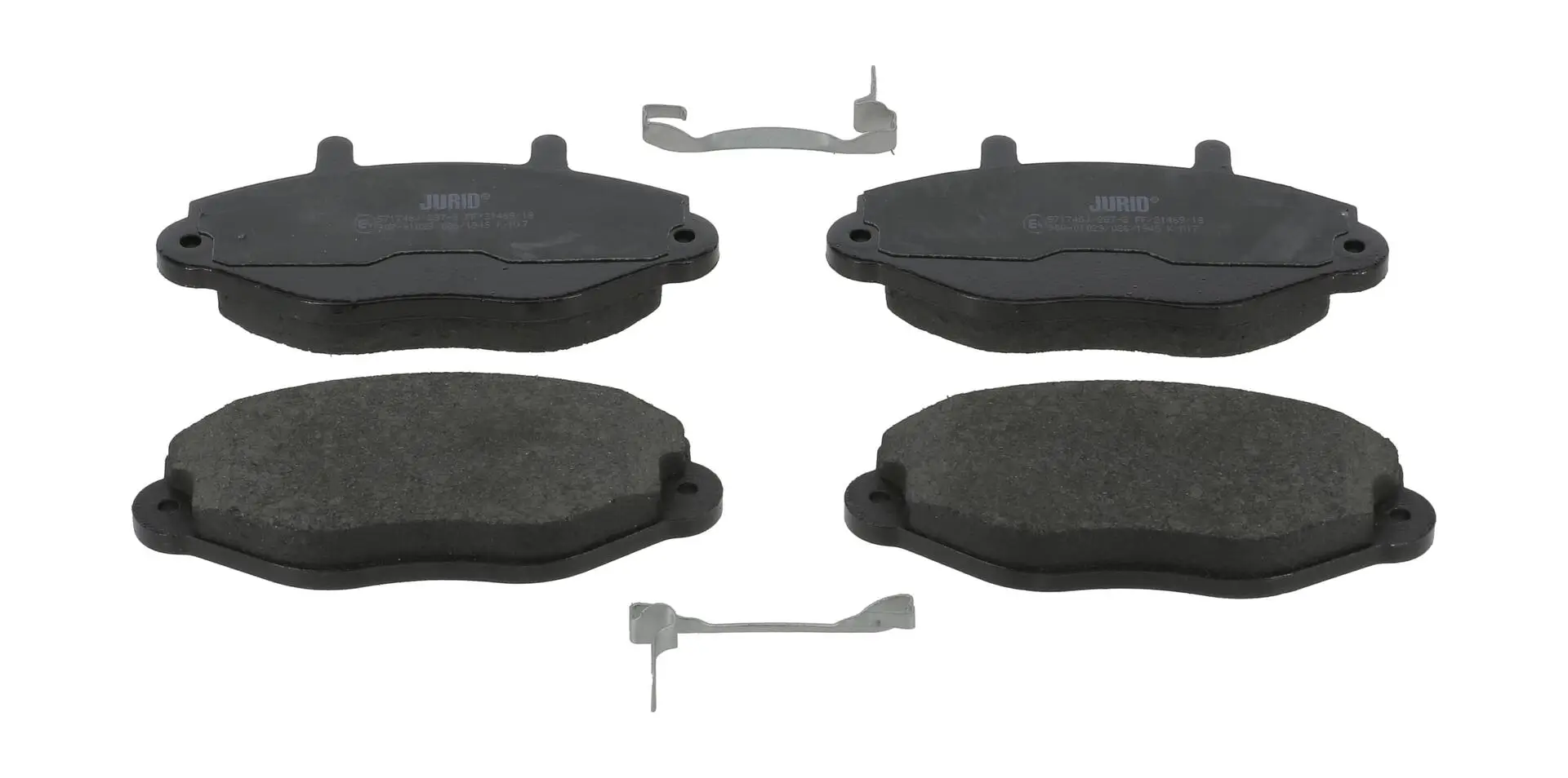 Bremsbelagsatz, Scheibenbremse Vorderachse JURID 571746J