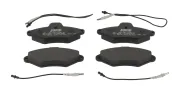 Bremsbelagsatz, Scheibenbremse Vorderachse JURID 571757J