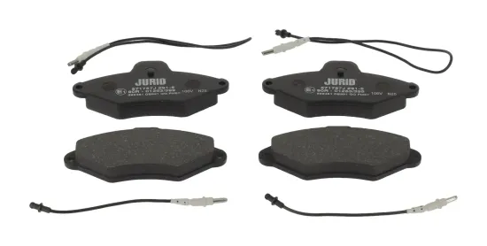 Bremsbelagsatz, Scheibenbremse Vorderachse JURID 571757J Bild Bremsbelagsatz, Scheibenbremse Vorderachse JURID 571757J