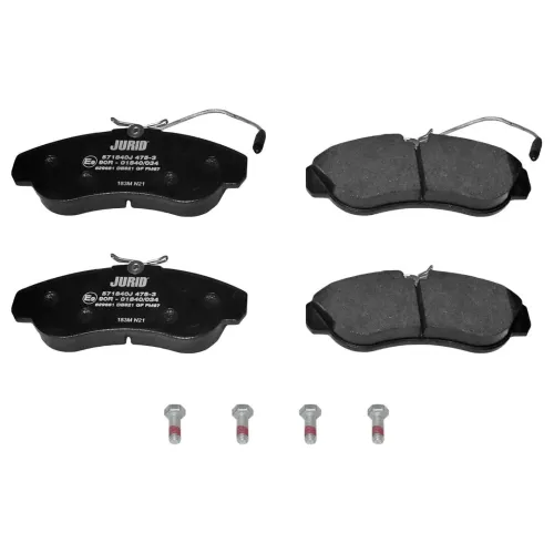 Bremsbelagsatz, Scheibenbremse JURID 571840J Bild Bremsbelagsatz, Scheibenbremse JURID 571840J