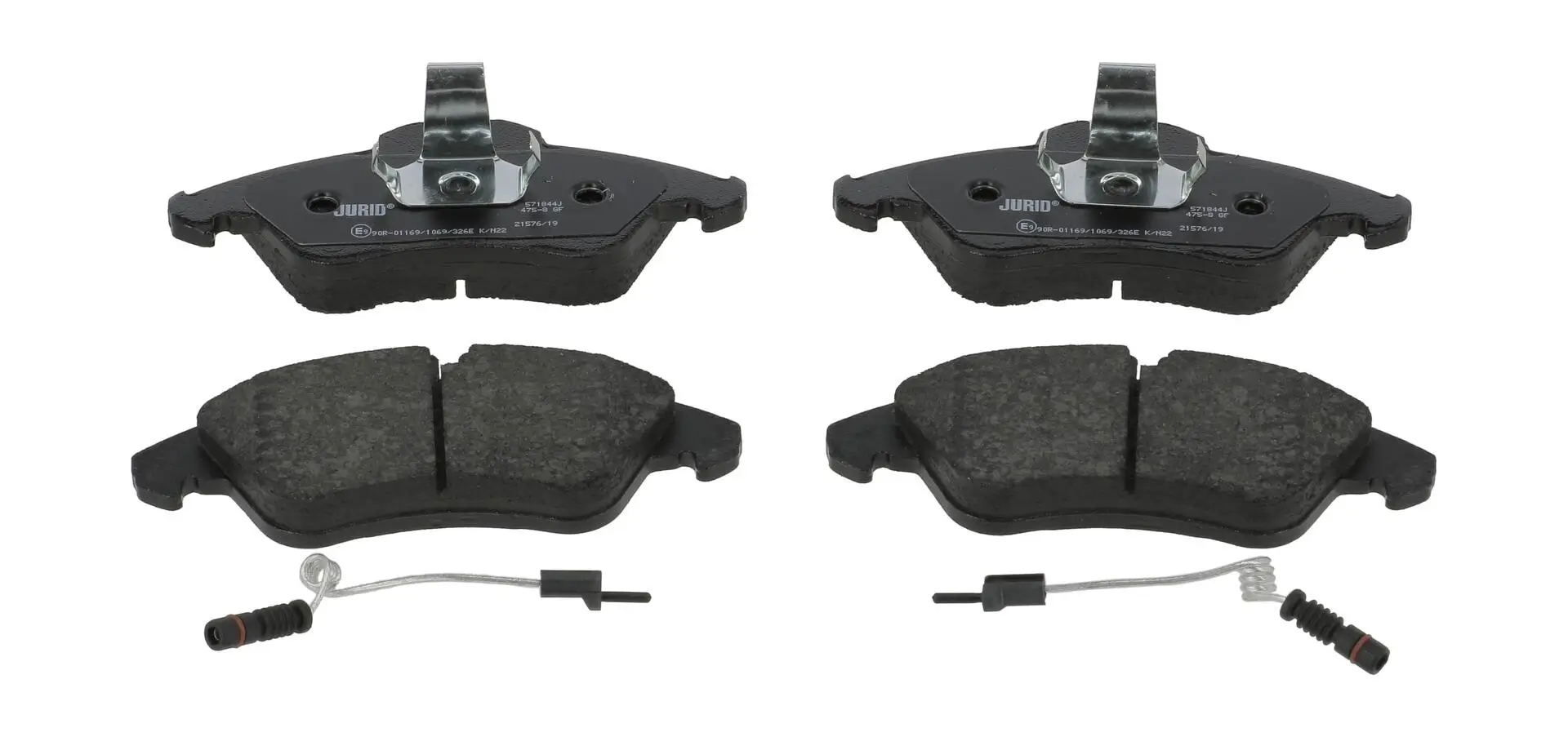 Bremsbelagsatz, Scheibenbremse Vorderachse JURID 571844J