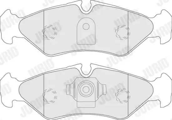 Bremsbelagsatz, Scheibenbremse JURID 571846J Bild Bremsbelagsatz, Scheibenbremse JURID 571846J