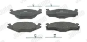 Bremsbelagsatz, Scheibenbremse Vorderachse JURID 571848J