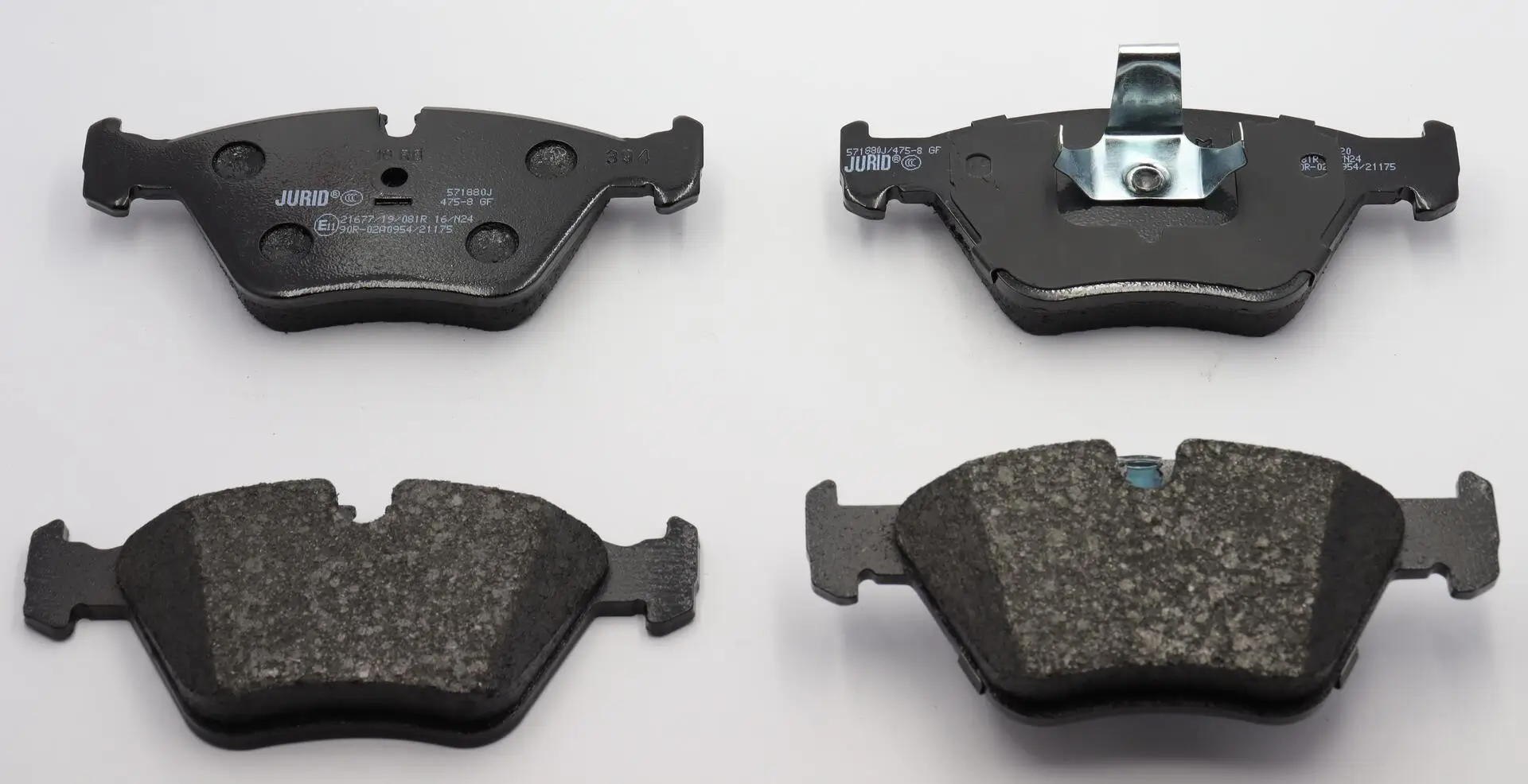 Bremsbelagsatz, Scheibenbremse Vorderachse JURID 571880J