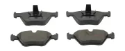 Bremsbelagsatz, Scheibenbremse Vorderachse JURID 571880JC