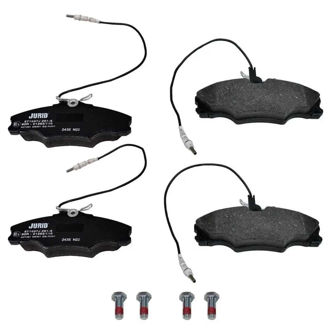 Bremsbelagsatz, Scheibenbremse Vorderachse JURID 571897J