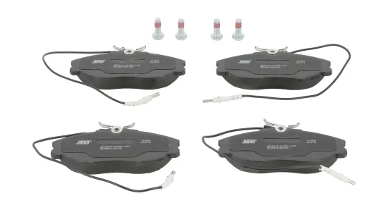 Bremsbelagsatz, Scheibenbremse Vorderachse JURID 571898J Bild Bremsbelagsatz, Scheibenbremse Vorderachse JURID 571898J